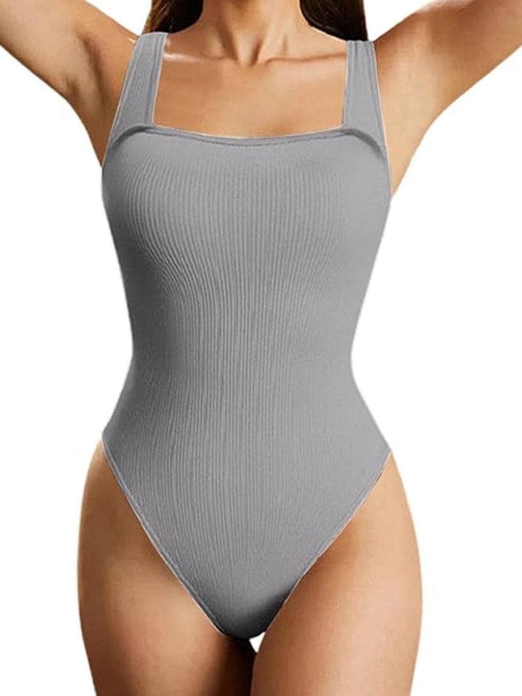 2 Pack Womens, One Piece Jumpsuits for Women, Ribbed Workout Tops for Women Clothing, Seamless Tank Tops Rompers - EdBryShaan