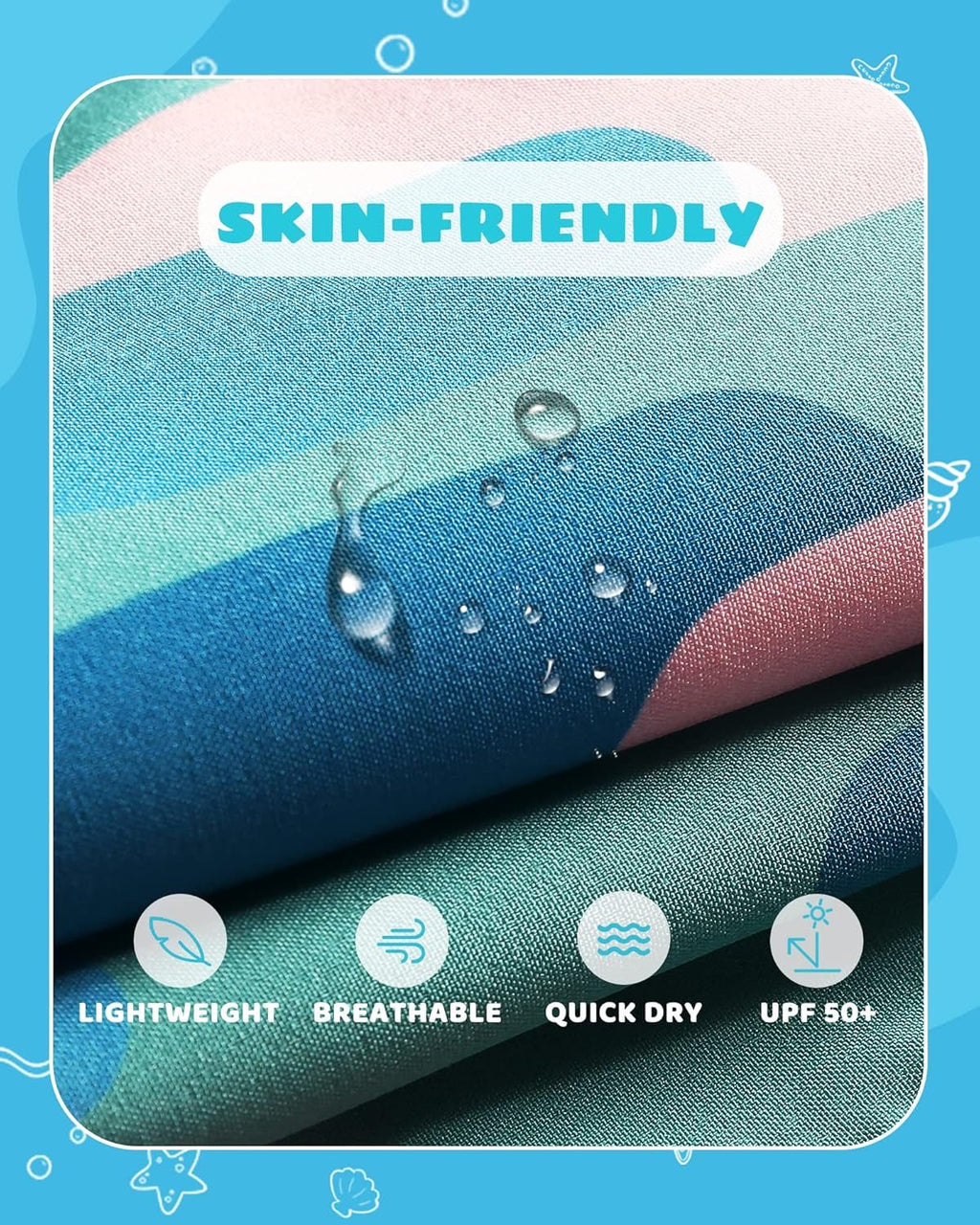 Boys Swim Trunks Stretch Quick Dry Swim Shorts Kids Bathing Suits Toddler Boy Swimsuit Swimwear - EdBryShaan