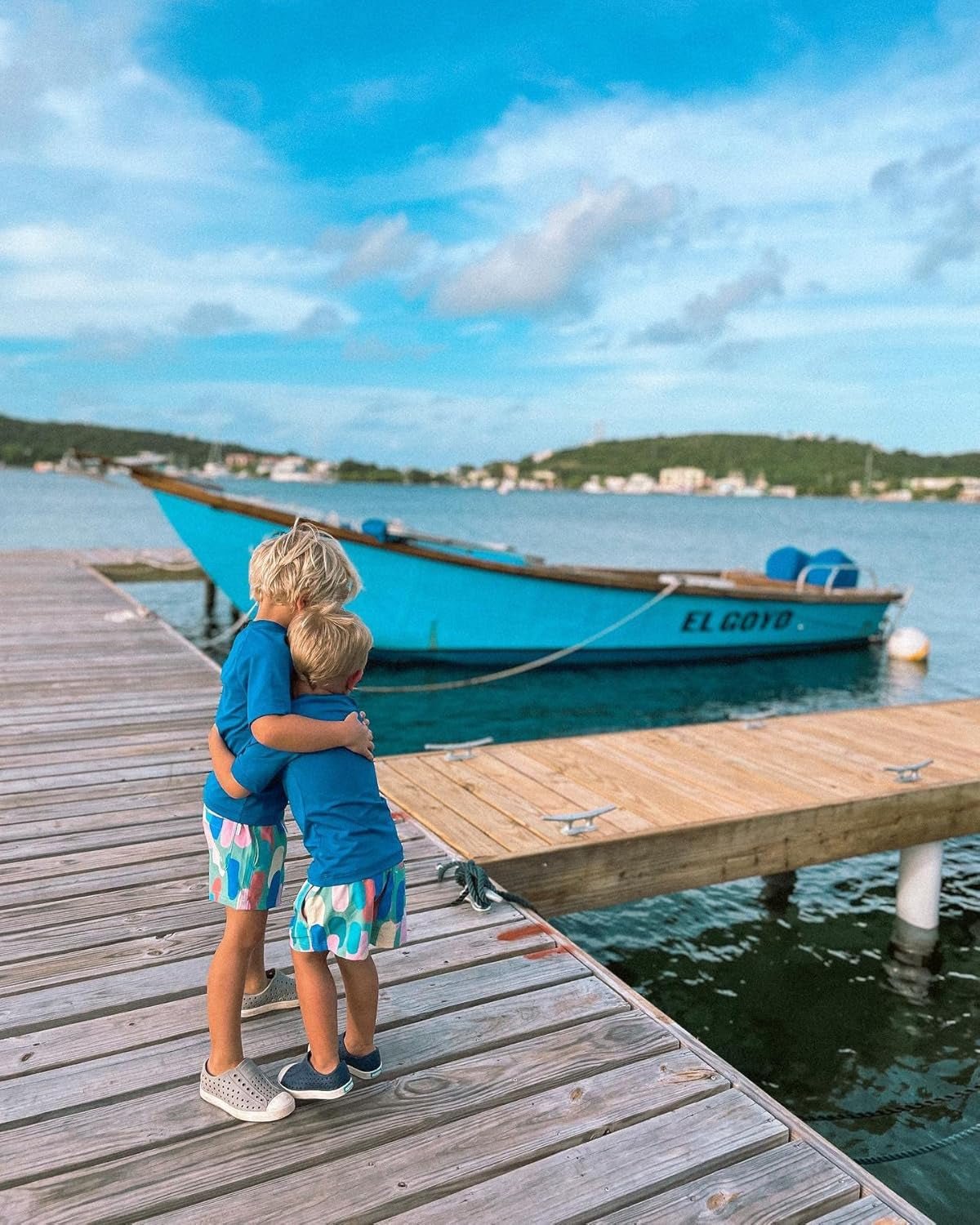 Boys Swim Trunks Stretch Quick Dry Swim Shorts Kids Bathing Suits Toddler Boy Swimsuit Swimwear - EdBryShaan