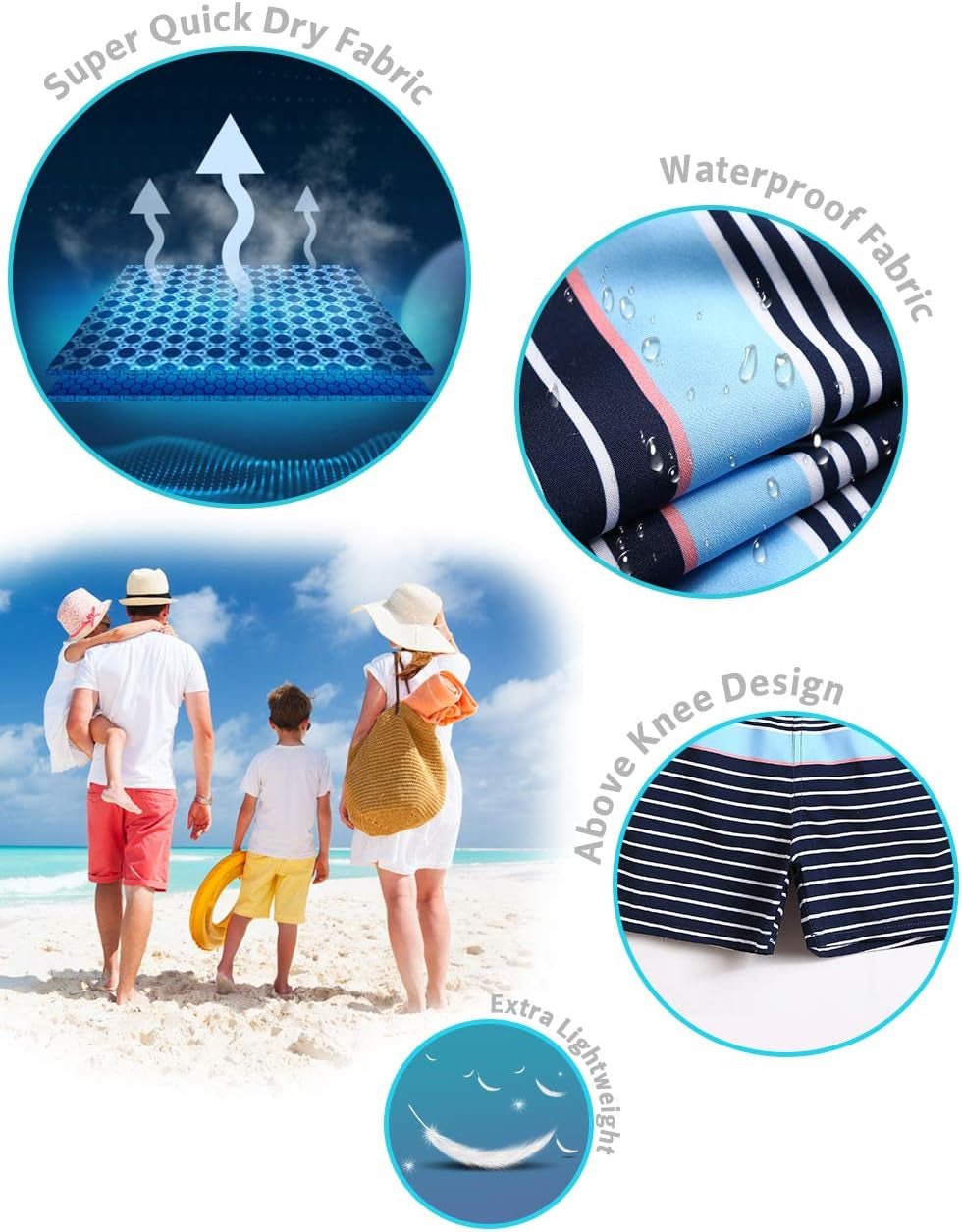 Boys Swim Trunks Toddler Swim Shorts Little Boys Bathing Suit Swimsuit Toddler Boy Swimwear - EdBryShaan