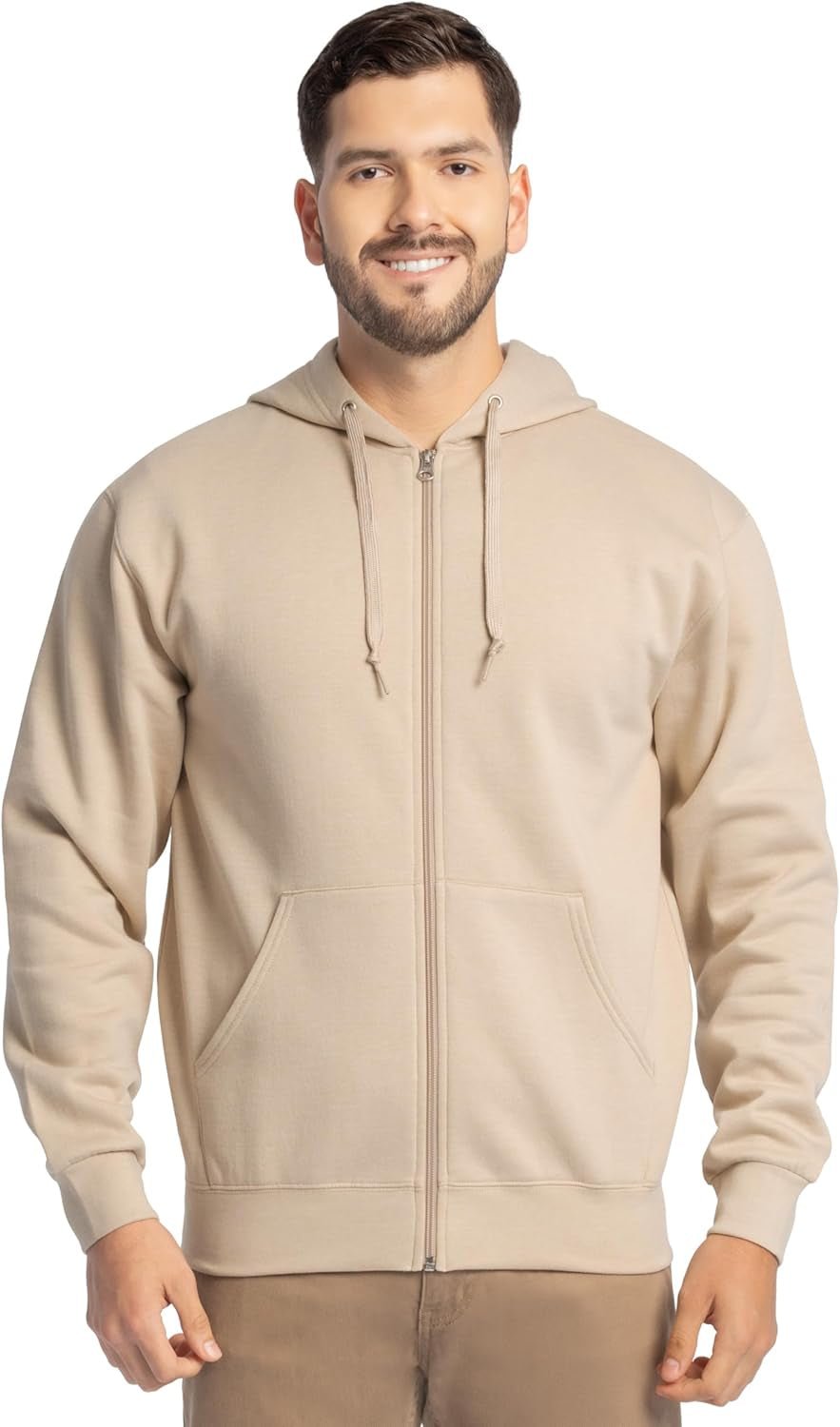 Eversoft Fleece Full Zip Hoodie Sweatshirt - EdBryShaan