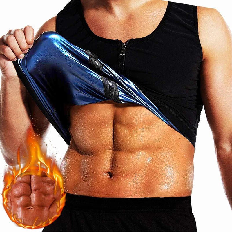 Men Sauna Sweat Vest - Fat Burner - EdBryShaan
