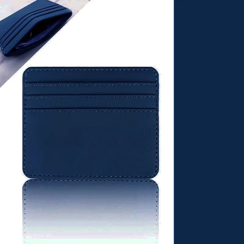PU Leather ID Card Case - Slim Multi - Slot Holder for Bank/Credit Cards - EdBryShaan