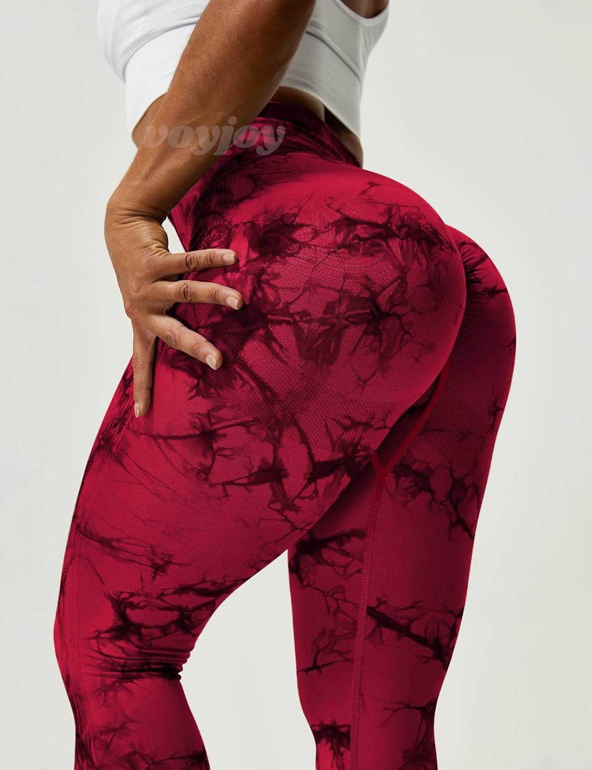 Seamless Leggings for Women High Waist Yoga Pants Scrunch Butt Lifting Elastic Tights - EdBryShaan