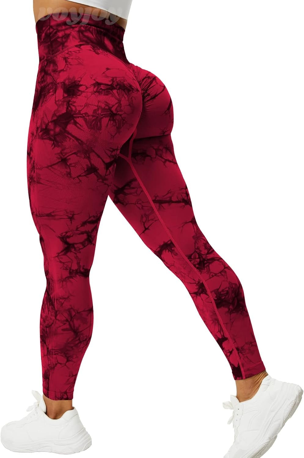 Seamless Leggings for Women High Waist Yoga Pants Scrunch Butt Lifting Elastic Tights - EdBryShaan